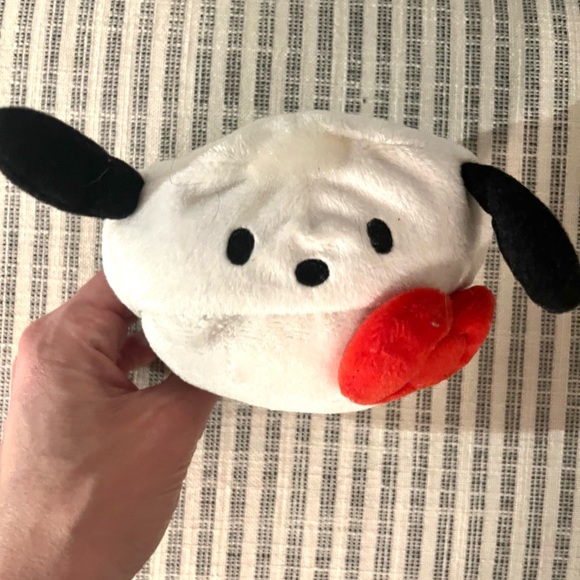 🎉 RARE 🎉 - Hello Kitty plushie dressed in Pochacco costume 5” - Picture 6 of 8